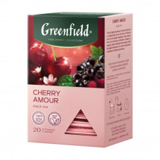 Чай Черный Greenfield Cherry Amour Виш/мята 20 Пирамидок