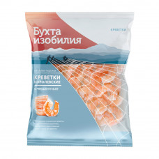 Креветка Королевская Бухта Изобилия Очищенная в/м 300г
