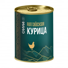 Курица Тушеная Сила Алтайская 340г ж/б Ключ