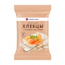 Хлебцы Воздушные Гречнево-Рисовые 60г Сладкая Жизнь Хлебцы Воздушные Гречнево-Рисовые 60г Сладкая Жизнь