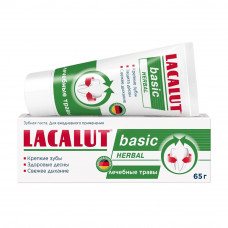 Зубная Паста Lacalut Basic Herbal 65г