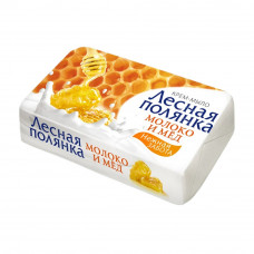 Крем-Мыло Лесная Полянка Молоко и Мед 90г