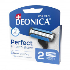 Сменные Кассеты для Бритья Deonica 3 For Men 2шт
