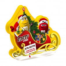 Новогодний Подарок M&Ms Сани 222г