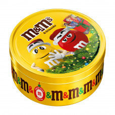 Новогодний Подарок M&Ms Friends Жестяная Банка 311г