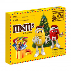 Новогодний Подарок M&Ms Большая Посылка 452г