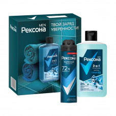П/Н Рексона Men Шампунь 490мл + Дезодорант 150мл