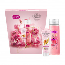 П/Н Гель для Душа Camay 250мл + Крем Бархатные Ручки 80мл