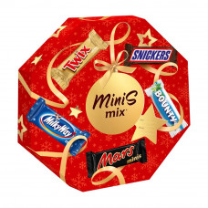Новогодний Подарок Mars Minis Mix Восьмиугольник 262г