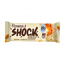 Батончик Протеиновый FitnesShock Белый Соленый Арахис 50г