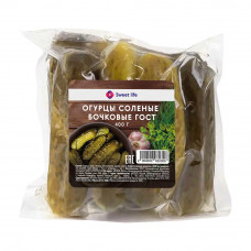 Огурцы Соленые Бочковые 400г в/у Sweet Life