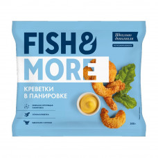 Креветки Fish&More в Панировке 21/25 500г