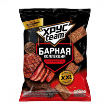 Сухарики Хрустим Барные Стейк и Черный Перец 140г