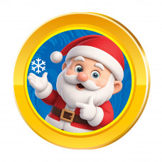 Монетки Шоколадные Новогодние Персонажи Банка 600г