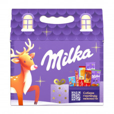 Новогодний Подарок Milka Домик 582г