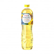 Масло Подсолнечное SPAR Рафинированное Первый Сорт 900мл