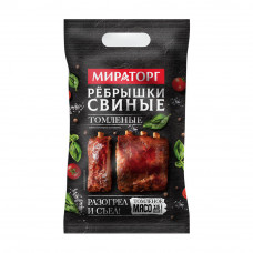 Ребрышки Свиные Мираторг Томленые Охлажденные 500г Ребрышки Свиные Мираторг Томленые Охлажденные 500г
