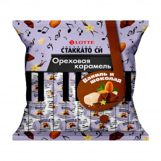 Карамель Ореховая Lotte Ваниль и Шоколад 1кг Карамель Ореховая Lotte Ваниль и Шоколад 1кг