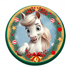 Медаль Шоколадная Couturier Лошадка