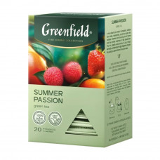 Чай Зеленый Greenfield Summer Passion 20 Пирамидок