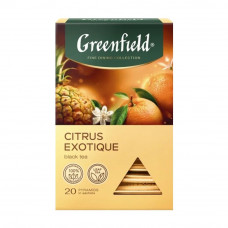Чай Черный Greenfield Citrus Exotique 20 Пирамидок