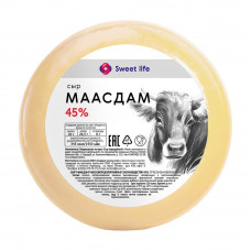Сыр Маасдам 45% Sweet Life Сыр Маасдам 45% Sweet Life