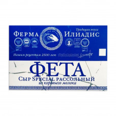 Сыр Фета Ферма Илиадис из Коровьего Молока 40% 200г Сыр Фета Ферма Илиадис из Коровьего Молока 40% 200г
