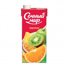 Напиток Сокосодержащий Сочный Мир Тропические Фрукты 0,95л