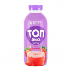 Коктейль Молочный Топ Шейк Клубника 2% 450г