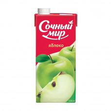 Напиток Сокосодержащий Сочный Мир Яблоко 0,95л