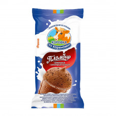 Мороженое Пломбир Шоколадный с Шоколадным Печеньем 80г