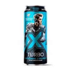 Энергетический Напиток X-Turbo Оригинальный 0,45л ж/б