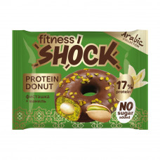Донат Протеиновый FitnesShock Фисташка и Ваниль 70г