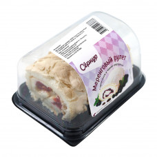 Рулет Меренговый Сернур Кремчиз и Черная Смородина 270г