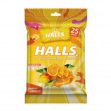 Карамель Леденцовая Halls Мед и Лимон 68г