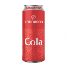 Лимонад Черноголовка Кола 0,45л ж/б