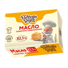 Масло Сливочное Радость Вкуса Традиционное 82,5% 180г Масло Сливочное Радость Вкуса Традиционное 82,5% 180г