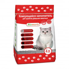 Наполнитель для Туалетов Животных Biomuris Комкующийся 4л