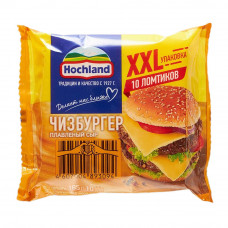 Сыр Плавленый Hochland Чизбургер Ломтики 45% 185г Сыр Плавленый Hochland Чизбургер Ломтики 45% 185г