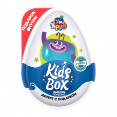 Шоколадное Яйцо Kids Box Ум и Хрум с Игрушкой 20г