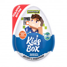 Шоколадное Яйцо Kids Box Крафтеры с Игрушкой 20г