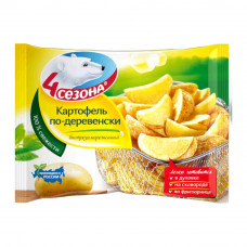 Картофель по-Деревенски 4 Сезона Замороженный 700г
