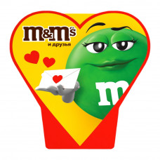 Подарочный Набор M&Ms Friends Сердце 127г