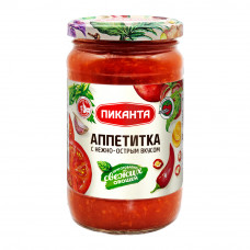 Аппетитка Пиканта с Нежно-острым Вкусом 360г Стекло Аппетитка Пиканта с Нежно-острым Вкусом 360г Стекло
