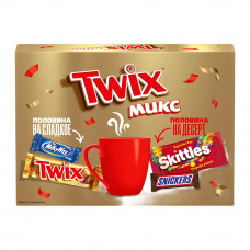 Подарочный Набор Twix Микс Конверт Весна 166г