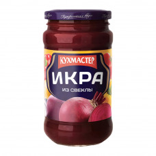 Икра из Свеклы Кухмастер Высший Сорт 385г Стекло Икра из Свеклы Кухмастер Высший Сорт 385г Стекло