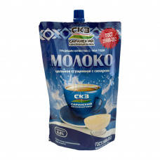 Молоко Сгущенное Саранский КЗ с Сахаром 8,5% 500г