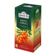 Чай Черный Ahmad Amber Berries 25 Пакетиков