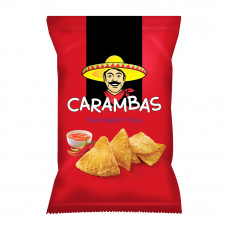 Чипсы Кукурузные Carambas Сладкий Тайский Перец 150г