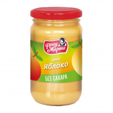 Десерт Фруктовый Фрау Марта Яблоко без Сахара 360г Стекло